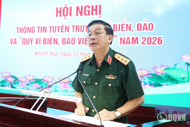 Tổng cục Chính trị Quân đội nhân dân Việt Nam tổ chức hội nghị thông tin, tuyên truyền về biển đảo