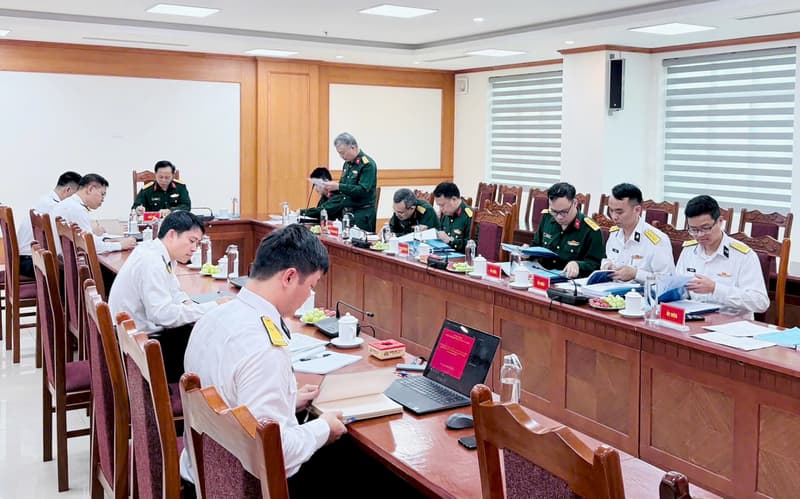 Nghiệm thu đề tài cấp Bộ Quốc phòng do Viện Kỹ thuật Hải quân chủ trì thực hiện