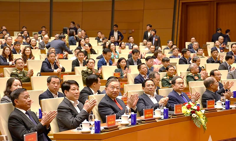 Hội nghị toàn quốc nghiên cứu, học tập, quán triệt và triển khai thực hiện Nghị quyết số 79-NQ/TW và Nghị quyết số 80-NQ/TW