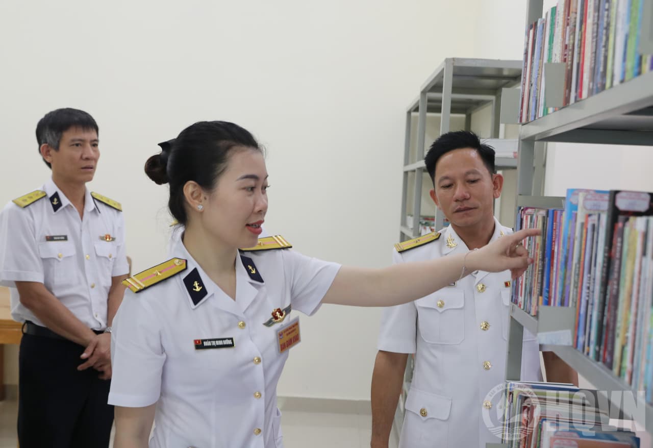 Khơi dậy và lan tỏa văn hóa đọc của bộ đội Hải quân