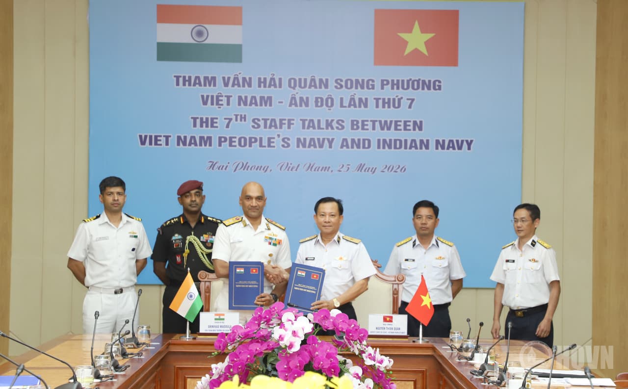 Tăng cường hợp tác song phương Hải quân Việt Nam và Hải quân Ấn Độ
