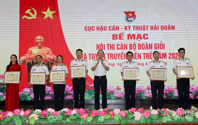Cục Hậu cần-Kỹ thuật Hải quân: 138 cán bộ, đoàn viên tham dự Hội thi cán bộ đoàn giỏi và tuyên truyền viên trẻ
