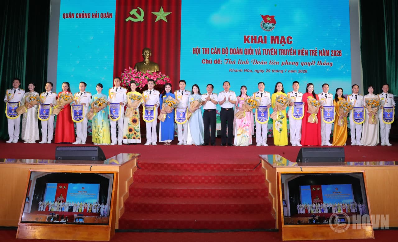 Khai mạc Hội thi cán bộ đoàn giỏi và tuyên truyền viên trẻ khu vực phía Nam
