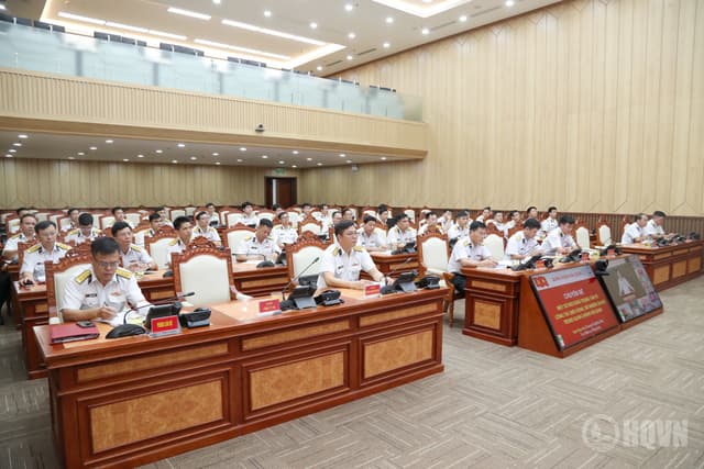 Quân chủng Hải quân tập huấn công tác cán bộ năm 2026