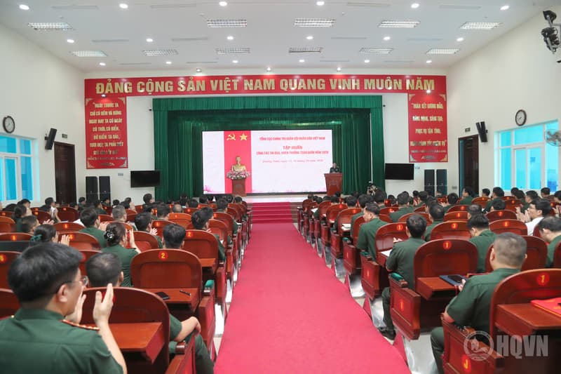 Tổng cục Chính trị tập huấn nghiệp vụ công tác thi đua, khen thưởng toàn quân năm 2026
