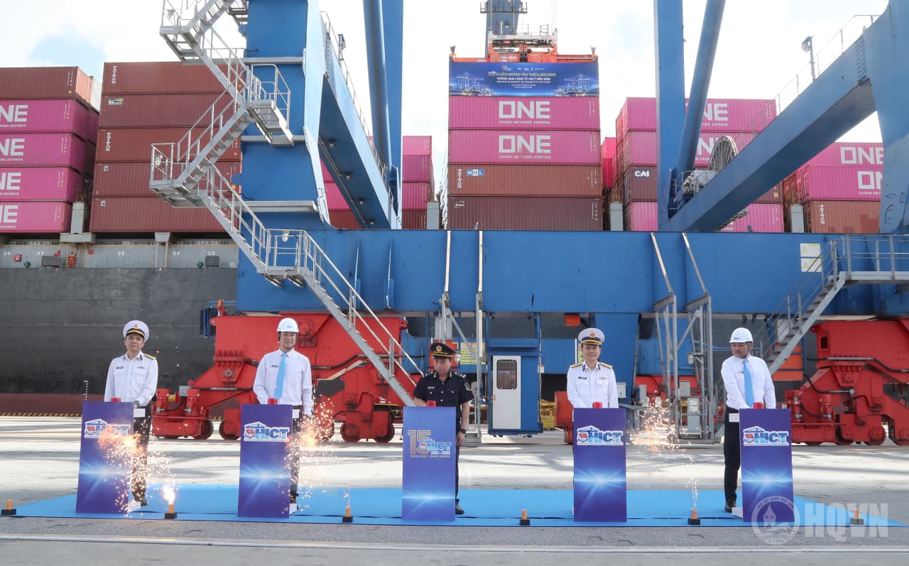 TC-HICT đón TEU thứ 1 triệu trong năm 2026