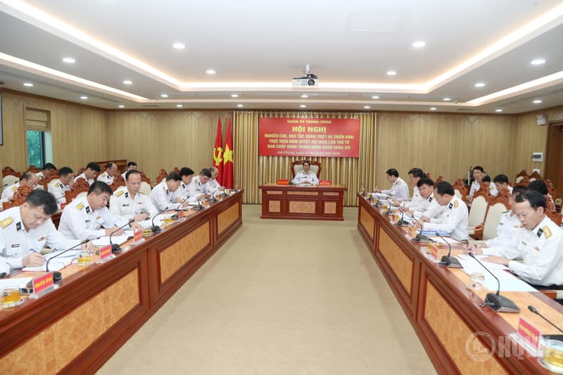 Quân ủy Trung ương tổ chức hội nghị quán triệt, triển khai thực hiện nghị quyết Hội nghị Trung ương 4 khóa XIV