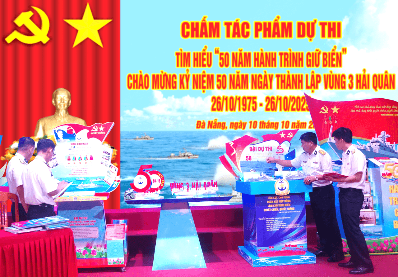 Hơn 700 bài dự thi tìm hiểu “50 năm hành trình giữ biển”
