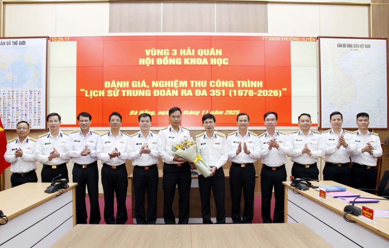 Nghiệm thu công trình Lịch sử Trung đoàn 351 (1976-2026)