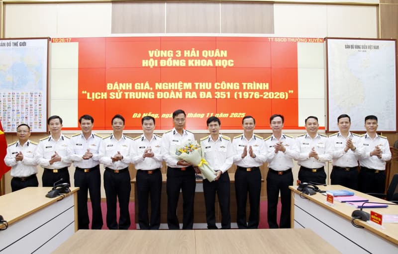 Nghiệm thu công trình Lịch sử Trung đoàn 351 (1976-2026)