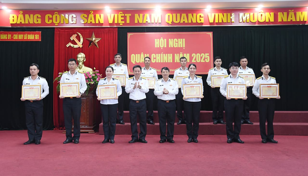 Hội nghị quân chính Lữ đoàn 161 năm 2025