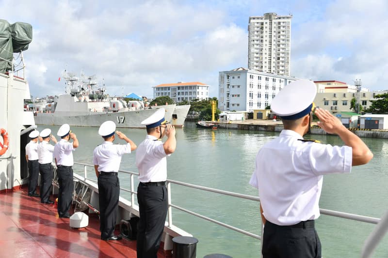 Tàu 09 lên đường tham gia Diễn tập hàng hải ASEAN - Hoa Kỳ tại Indonesia