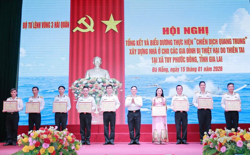 Vùng 3 Hải quân: Tổng kết và biểu dương lực lượng thực hiện “Chiến dịch Quang Trung”