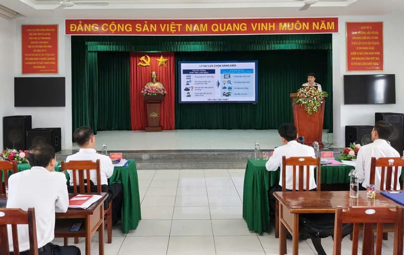 Trung tâm Bảo đảm kỹ thuật Vùng 3 thi sáng kiến, mô hình học cụ