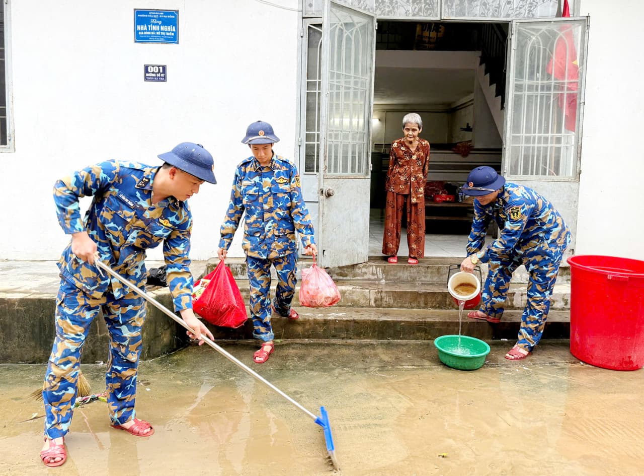 Ngày Tết nhớ câu chuyện mùa lũ