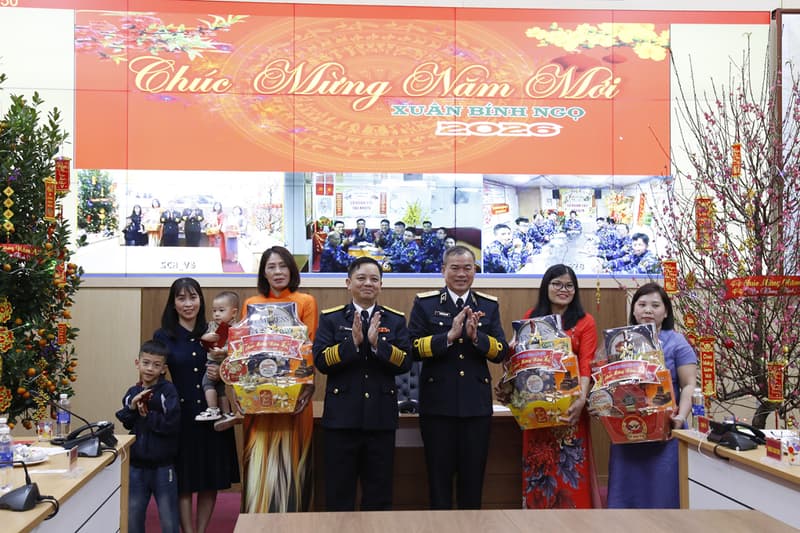 Vùng 3 Hải quân chúc Tết trực tuyến các lực lượng làm nhiệm vụ dịp Tết Bính Ngọ 2026