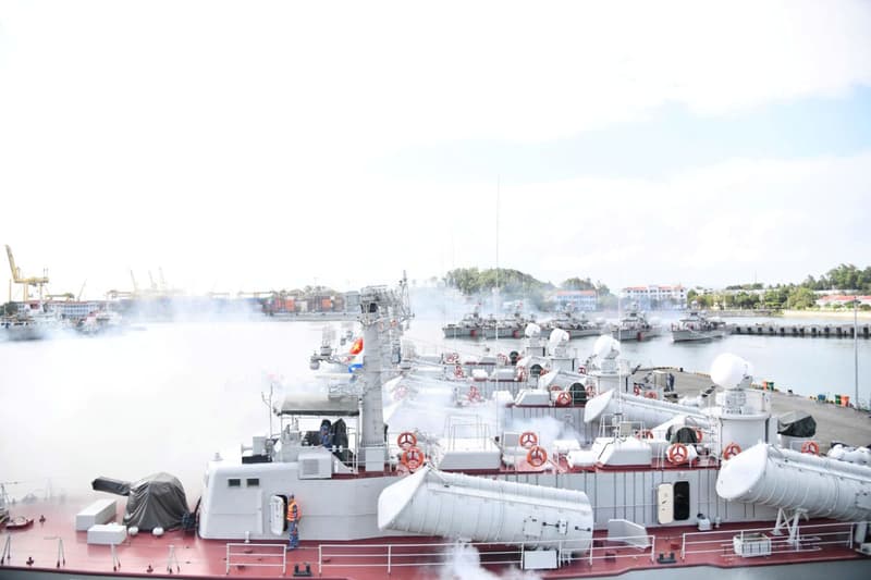 Lữ đoàn 172 thi khởi động máy chính, thao tác vũ khí trang bị đầu năm mới