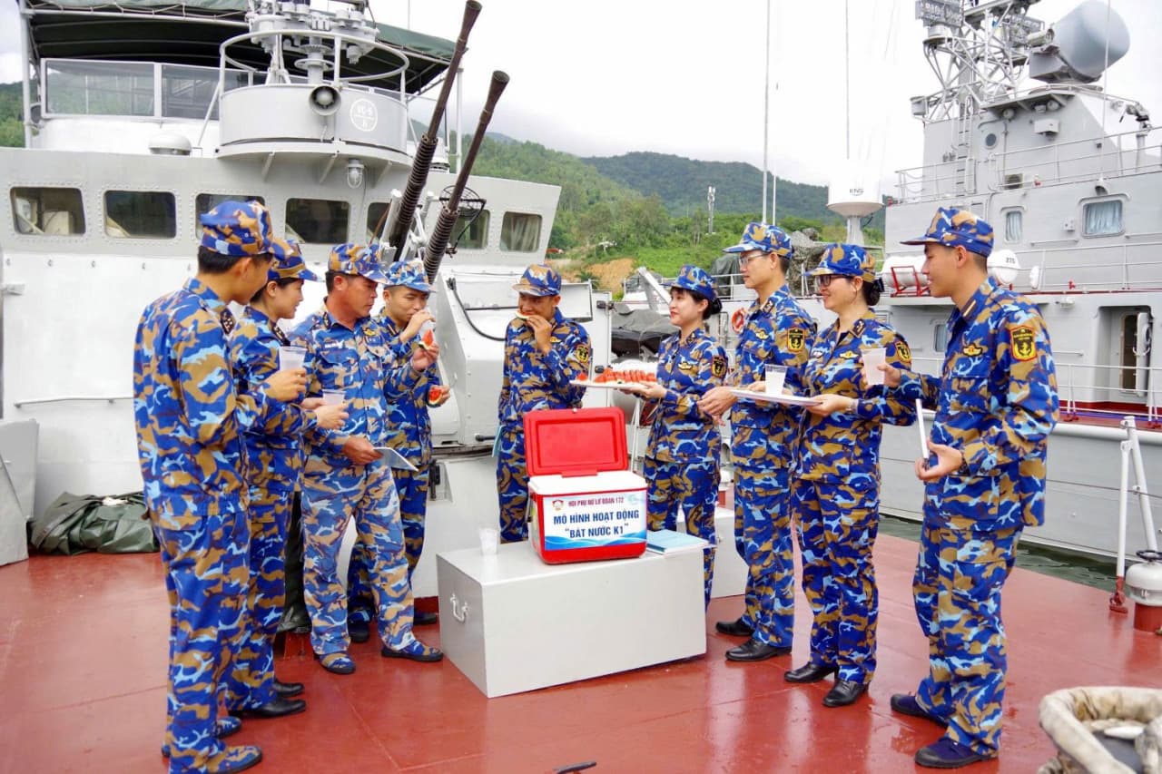 Hội phụ nữ các đơn vị của Vùng 3 tổ chức các hoạt động dịp ngày quốc tế phụ nữ 8/3