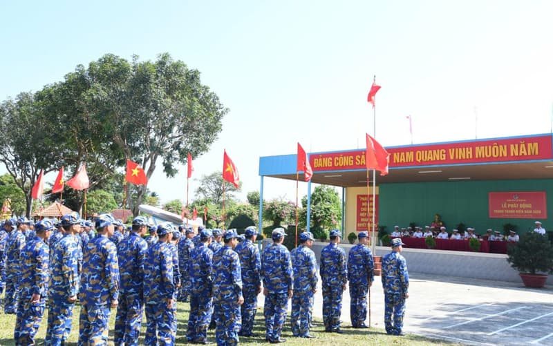 Các đơn vị Vùng 3 Hải quân phát động Tháng thanh niên năm 2026