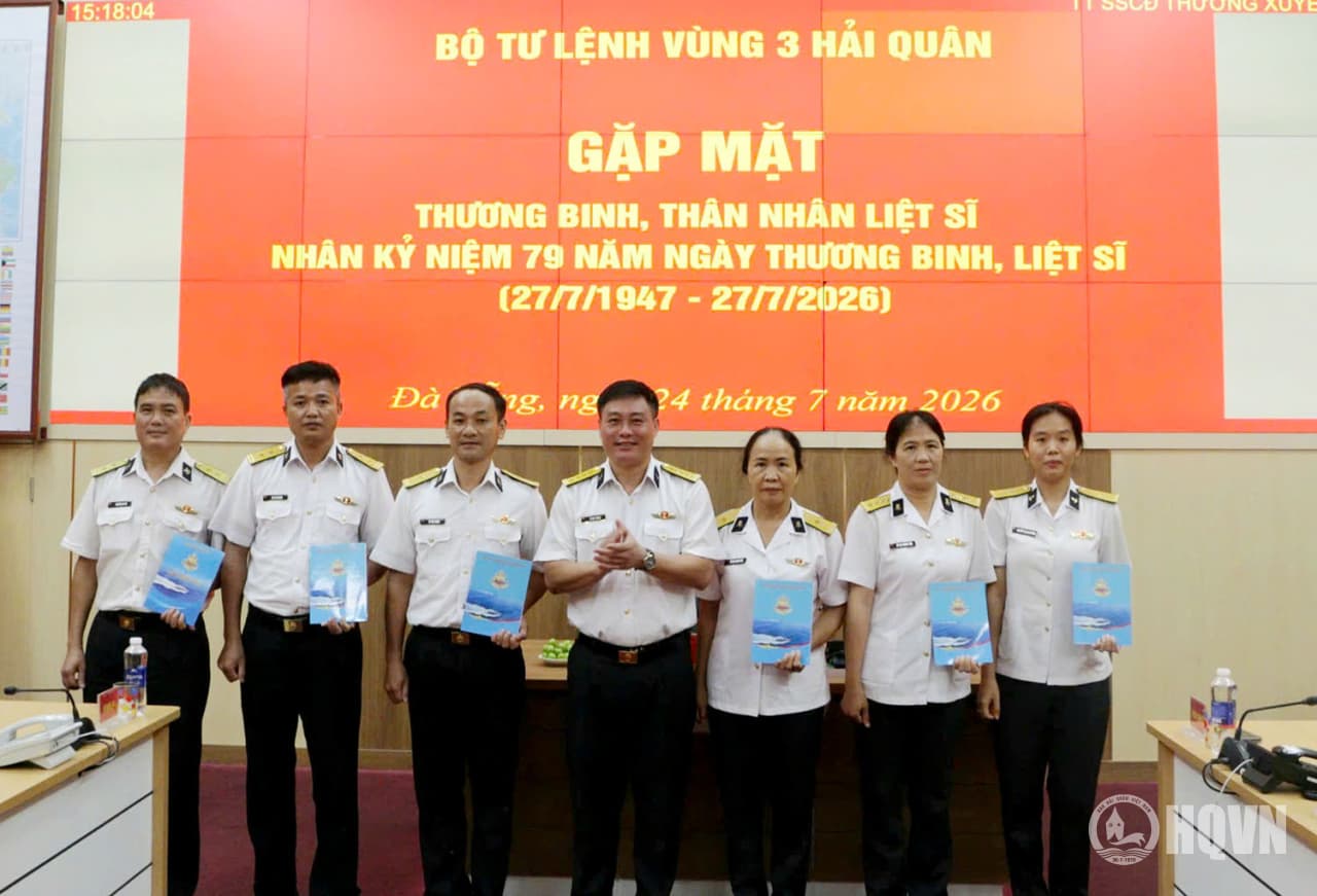 Vùng 3 Hải quân: Nhiều hoạt động tri ân Ngày Thương binh - Liệt sĩ