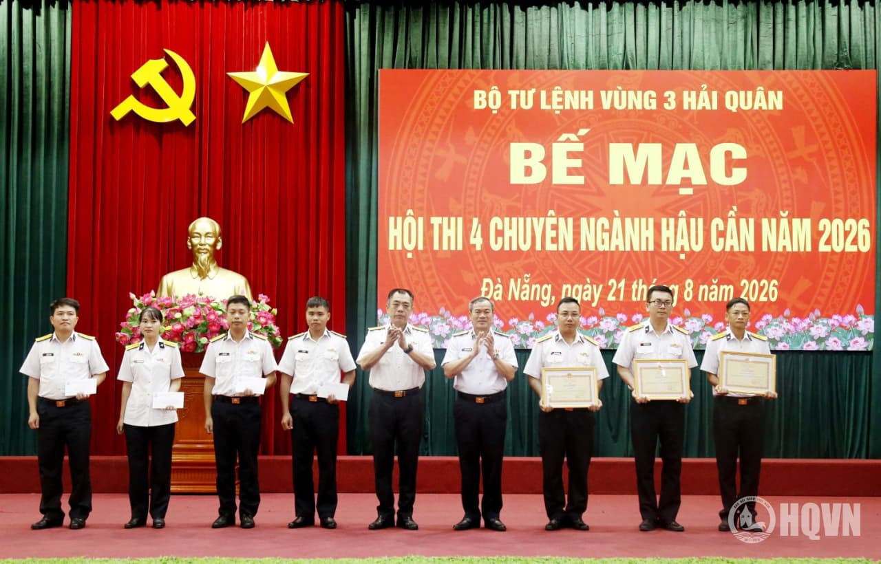 Vùng 3 tổ chức thành công Hội thi 4 chuyên ngành hậu cần