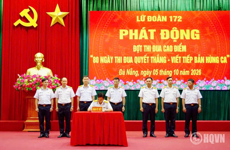 Lữ đoàn 172 phát động thi đua cao điểm