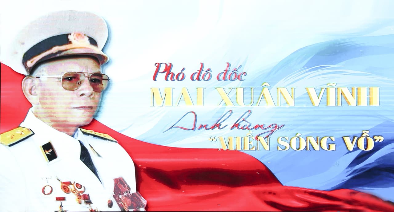 Ra mắt phim tài liệu: Phó Đô đốc Mai Xuân Vĩnh “Anh hùng miền sóng vỗ”