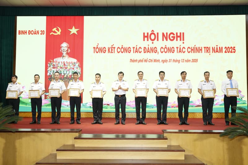Binh đoàn 20 tổng kết công tác đảng, công tác chính trị năm 2025