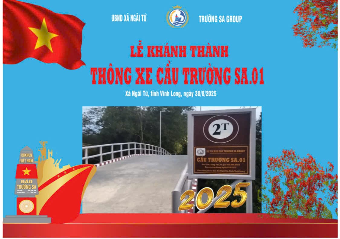 Cầu Trường Sa 01 kết nối yêu thương