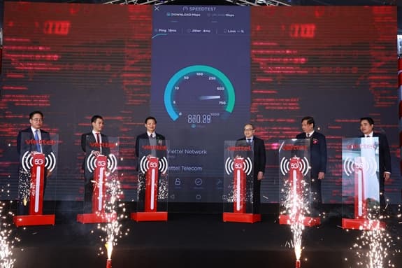 Viettel phủ sóng 5G tại khu công nghiệp Yên Phong I, tỉnh Bắc Ninh