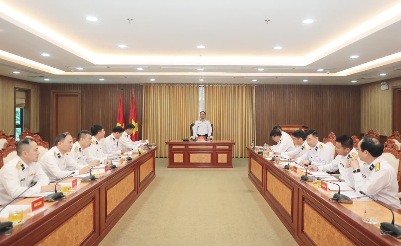 Ban tổ chức kiểm tra Tư lệnh, Chính ủy, Phó Tư lệnh-Tham mưu trưởng, Phó Chính ủy Vùng Hải quân họp lần hai
