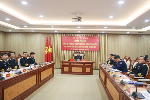 Bộ Quốc phòng tổng kết công tác quốc phòng ở ban, bộ, ngành Trung ương, địa phương