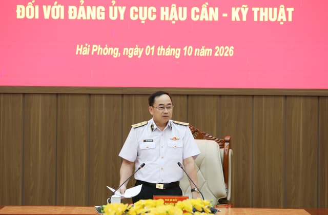 Ban Thường vụ Đảng uỷ Quân chủng: Thông qua dự thảo báo cáo kết quả kiểm tra Đảng ủy Cục Hậu cần-Kỹ thuật
