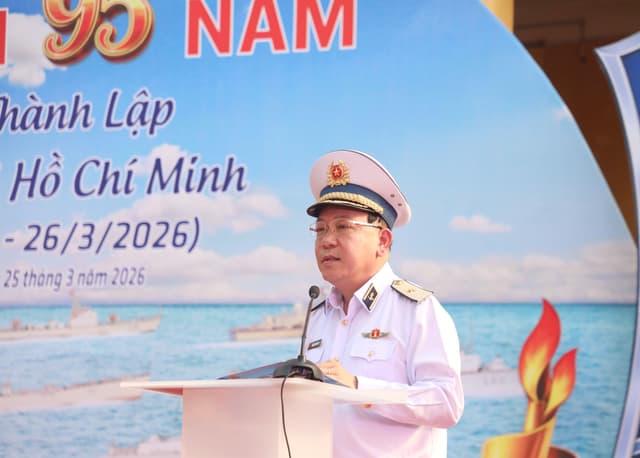 Vùng 1 Hải quân kỷ niệm 95 năm Ngày thành lập Đoàn TNCS Hồ Chí Minh