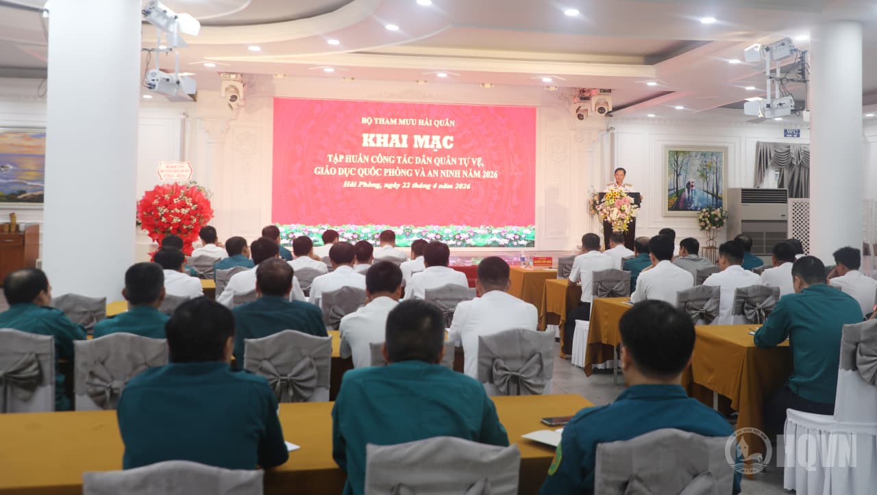 Khai mạc tập huấn công tác dân quân tự vệ năm 2026