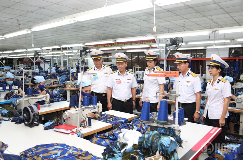 Xưởng may 7-5: Đạt và vượt nhiều chỉ tiêu kế hoạch sản xuất 6 tháng đầu năm