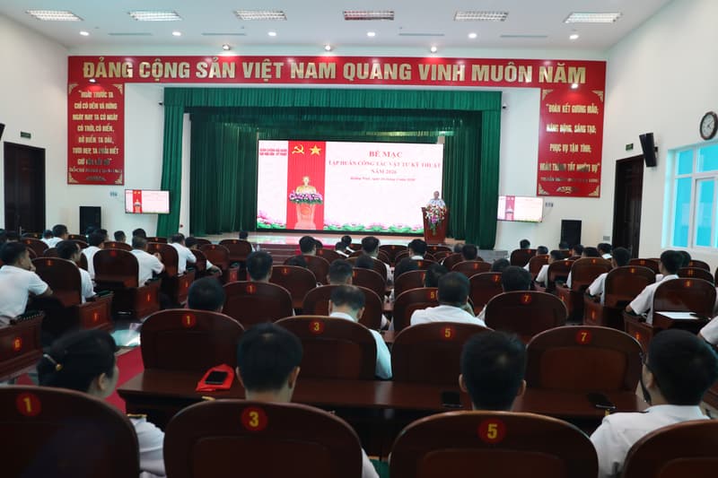 Quân chủng Hải quân: Bế mạc tập huấn ngành vật tư kỹ thuật