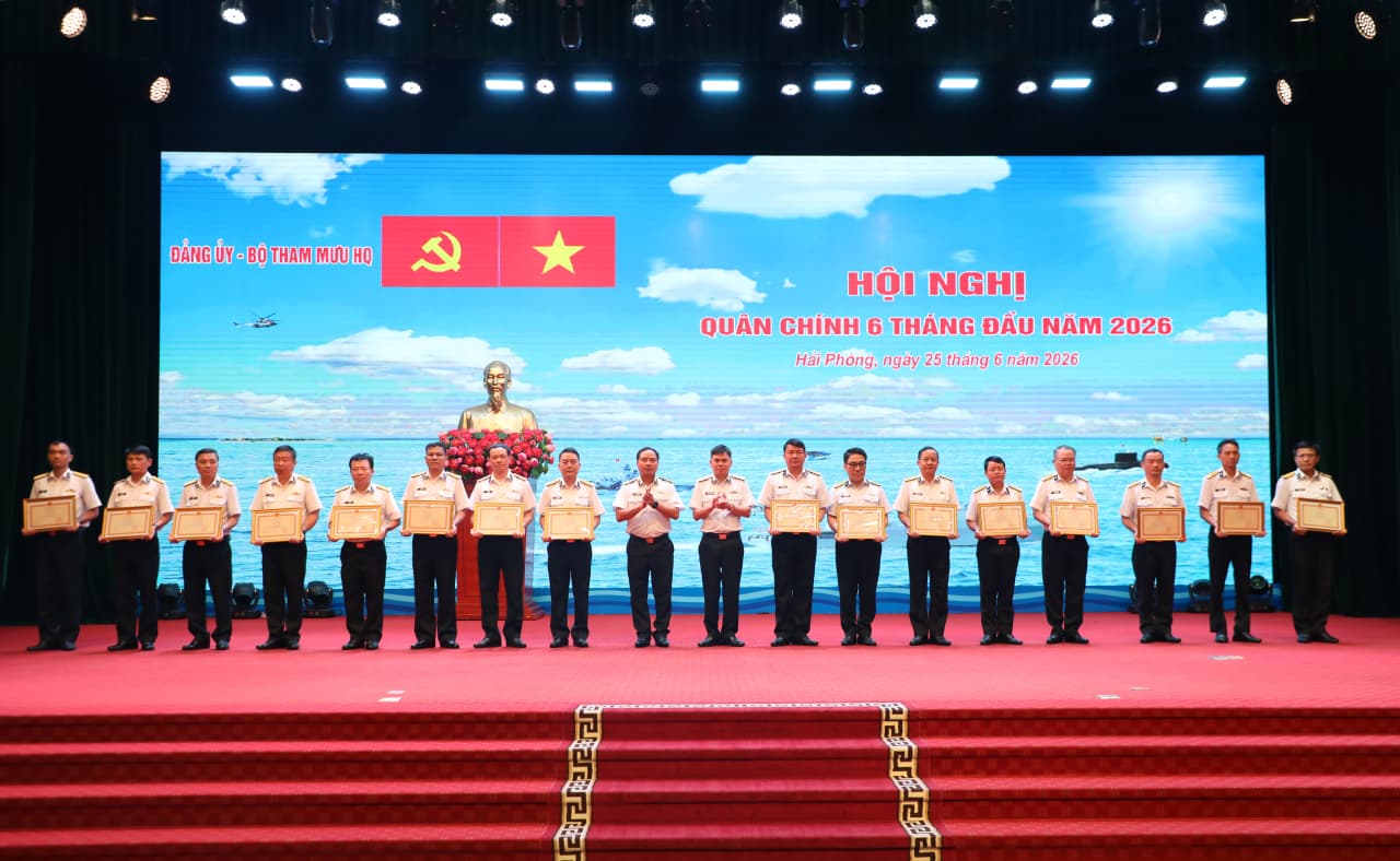 Bộ Tham mưu: Hội nghị quân chính 6 tháng đầu năm 2026