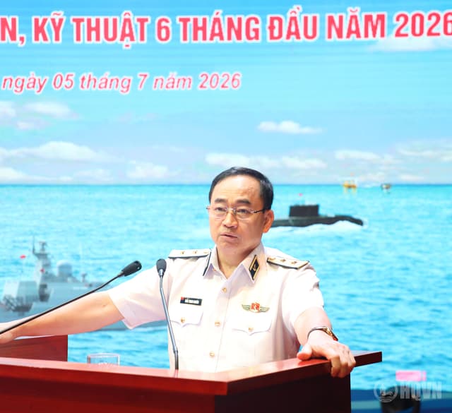 Ngành Hậu cần-Kỹ thuật Hải quân hoàn thành tốt nhiệm vụ 6 tháng đầu năm 2026