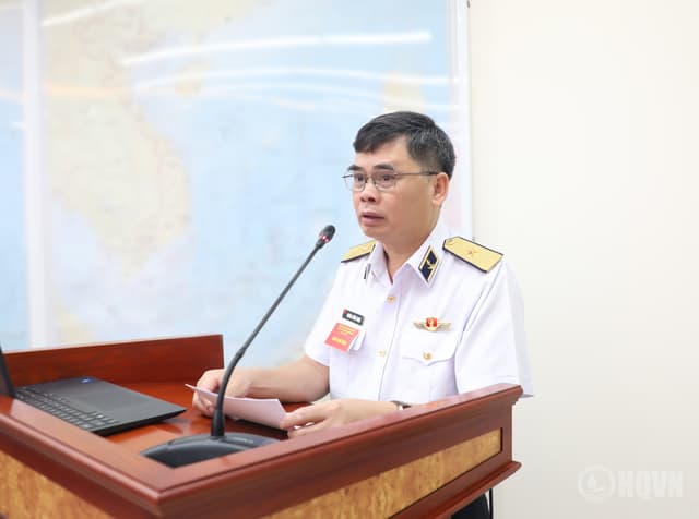 Bộ Tham mưu Hải quân khai mạc Hội thi Bí thư chi bộ năm 2026 cụm thi số 1