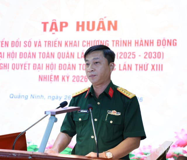 Tập huấn chuyển đổi số và triển khai Chương trình hành động Đại hội đại biểu toàn quốc Đoàn TNCS Hồ Chí Minh lần thứ XIII
