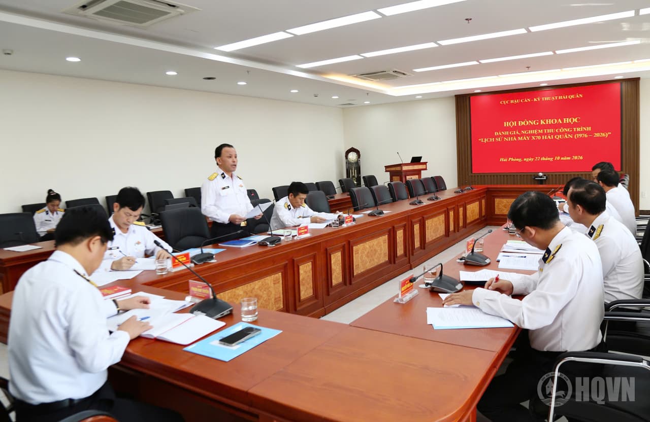 Nghiệm thu công trình Lịch sử Nhà máy X70