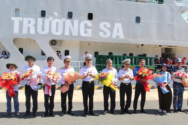 Chuyến thăm Trường Sa và Nhà giàn DK1 của Đoàn công tác số 14 thành công tốt đẹp