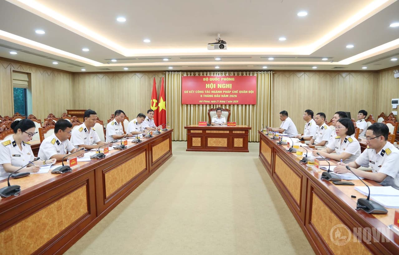 Sơ kết công tác ngành pháp chế quân đội 6 tháng đầu năm