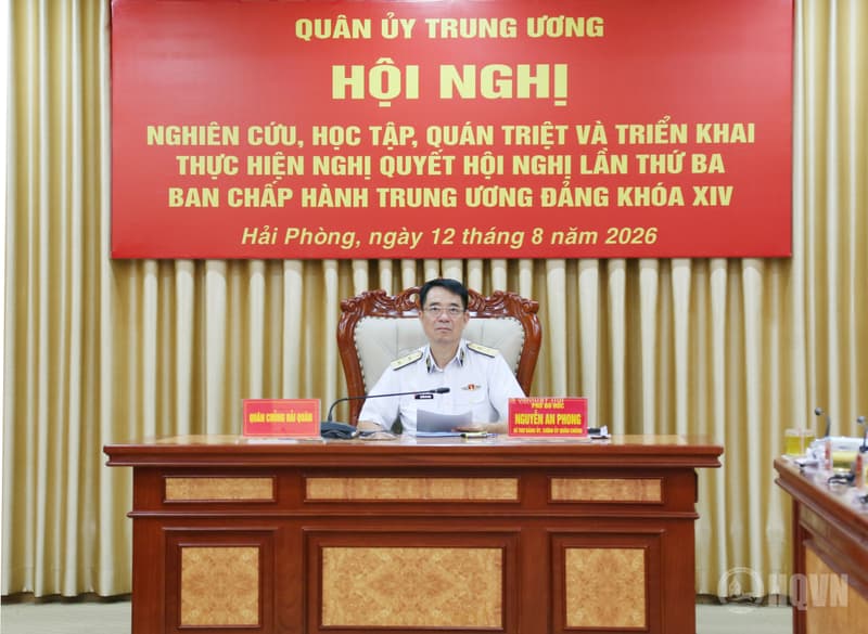 Quân ủy Trung ương quán triệt, triển khai thực hiện Nghị quyết Hội nghị lần thứ ba Ban Chấp hành Trung ương Đảng khóa XIV
