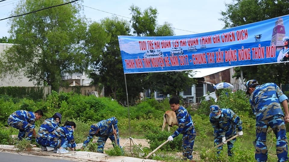 Hải đoàn 129 Hải quân: Tổ chức các hoạt động hè tình nguyện 2017