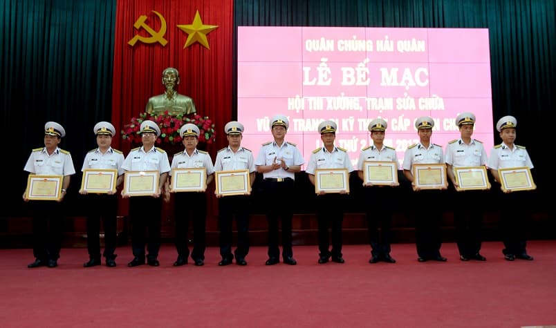 Bế mạc hội thi xưởng, trạm sửa chữa vũ khí trang bị