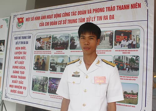 Trung đội trưởng tâm huyết với công việc