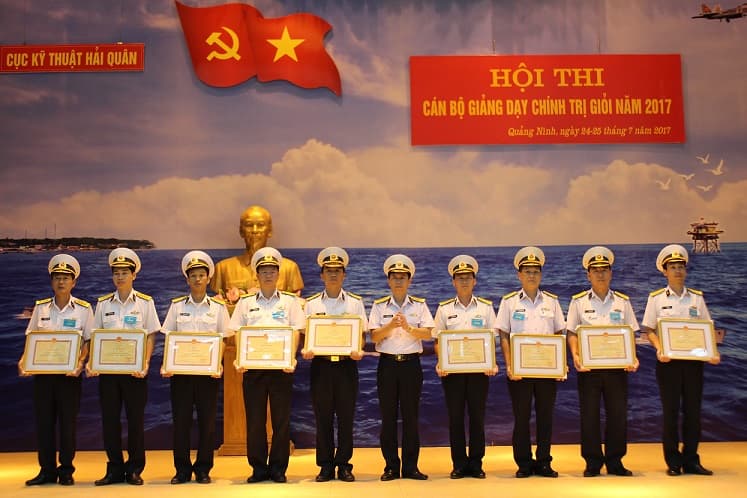 Cục Kỹ thuật Hải quân: Thi cán bộ giảng dạy chính trị giỏi