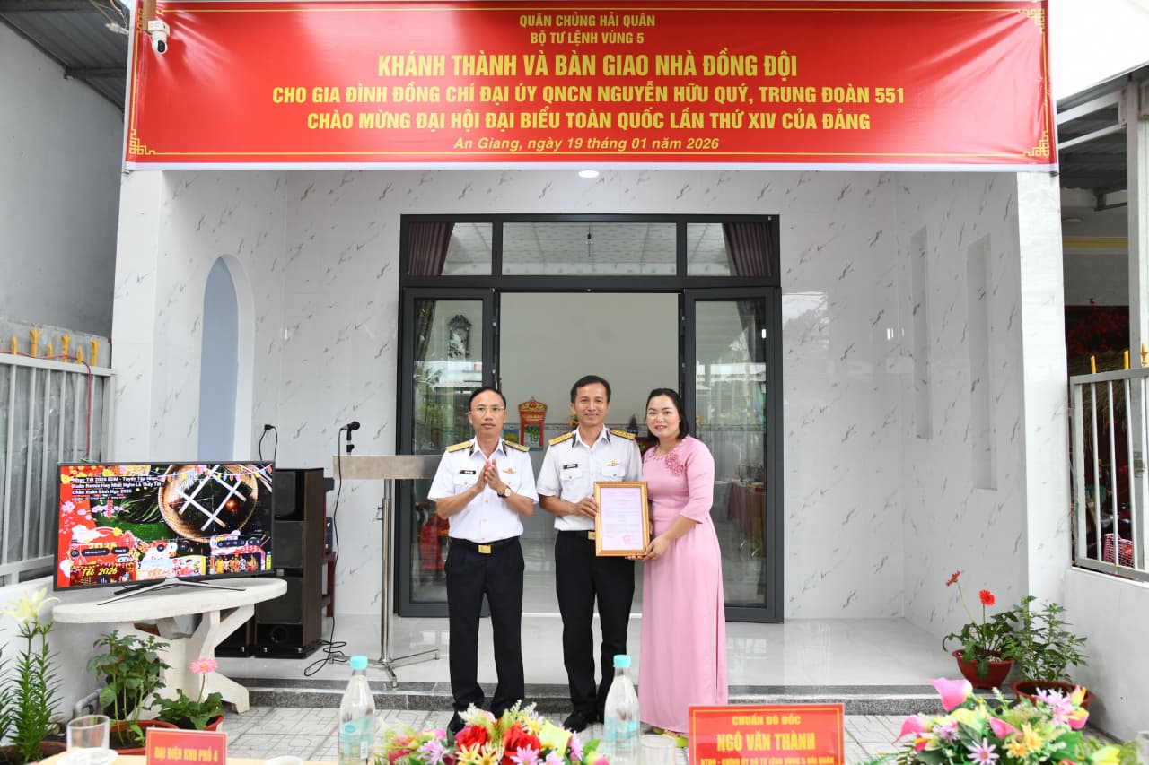 Mái ấm từ nghĩa tình đồng đội